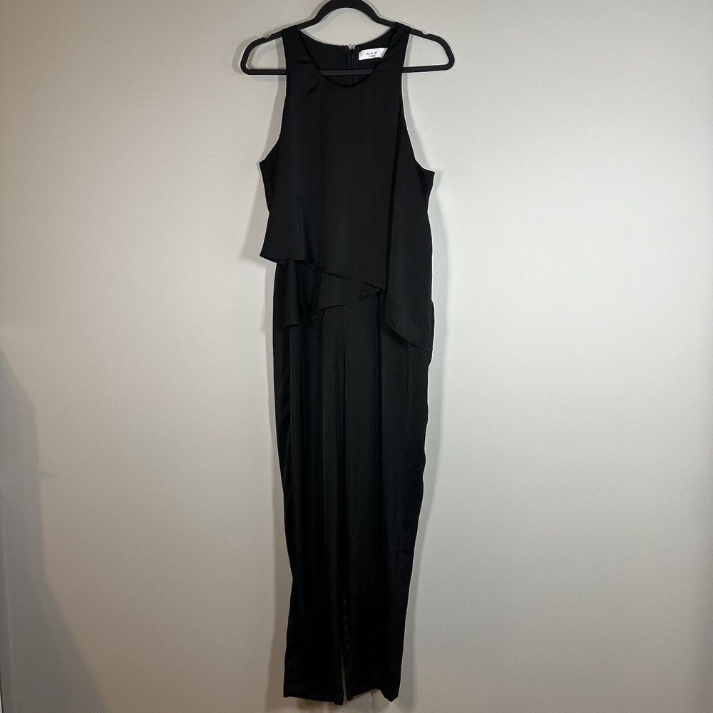 Ali & Jay Large Black Sleeveless Flowy Lightweight One Piece Pant Jumpsuit AJ199